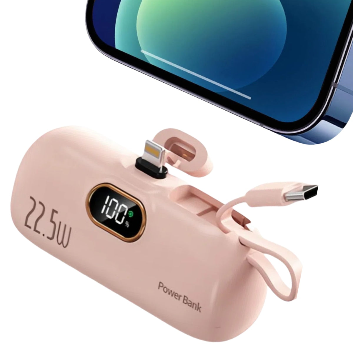 Mini power bank portable