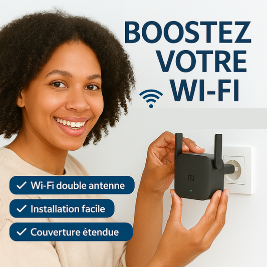 Multipliez par 10 la portée de votre Wi-Fi avec notre amplificateur Xiaomi